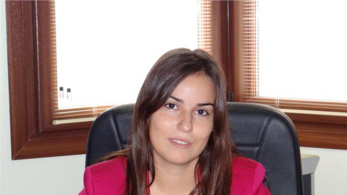La alcaldesa de Albox, Sonia Cerdán, en una imagen de archivo.