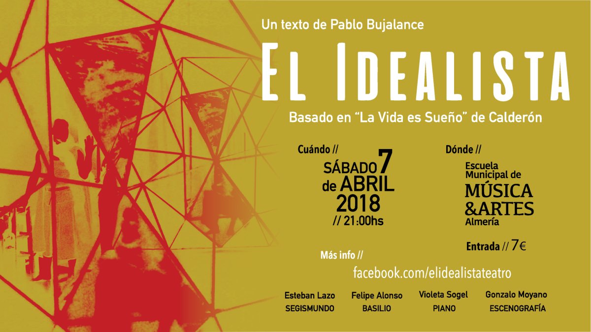 Cartel de la representación.