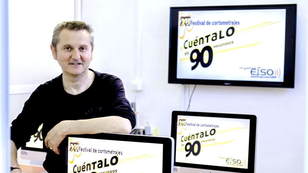 Luis Serrano, director de la Escuela de Imagen y Sonido de Almería (EISO).