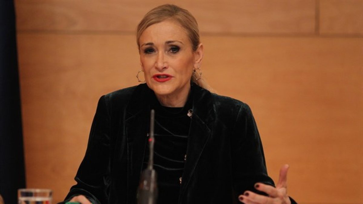 Cristina Cifuentes, presidenta de la Comunidad de Madrid.