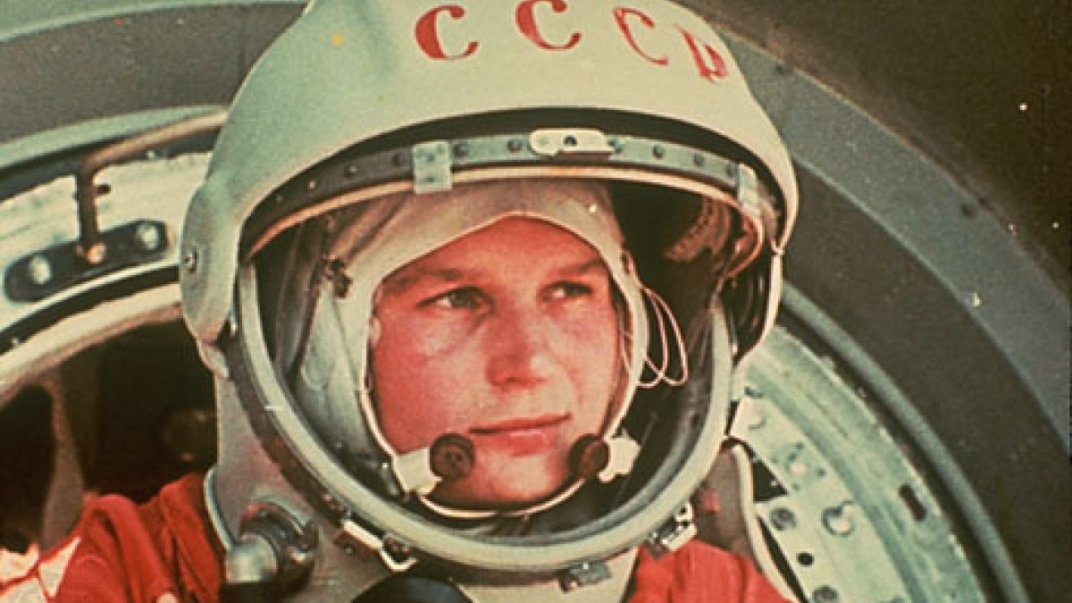 La rusa Valentina Tereshkova fue la primera mujer astronauta.