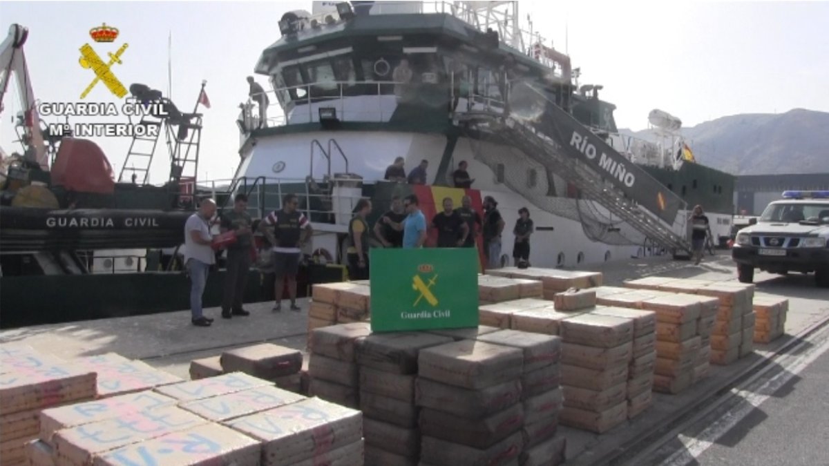 Desembarco de los fardos del Pascal