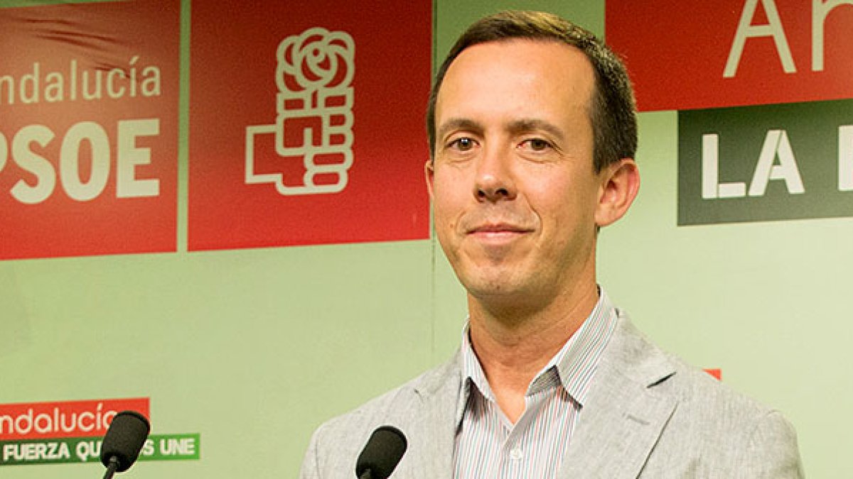 El delegado de Igualdad, en una fotografía de la web del PSOE.