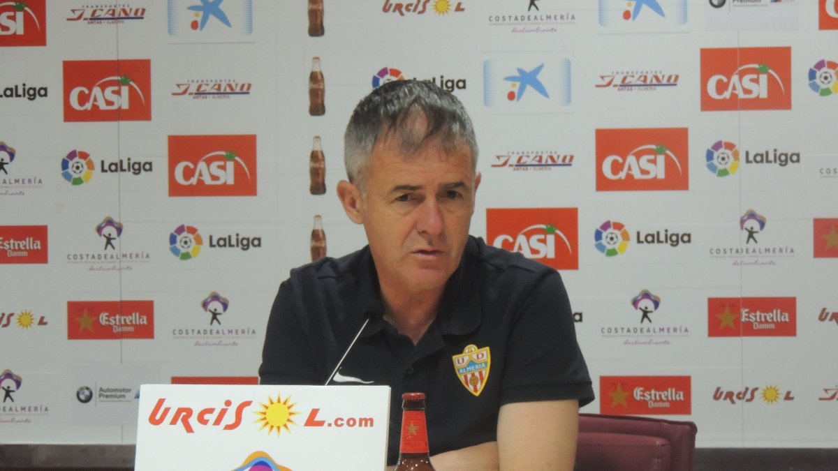 Lucas Alcaraz, este viernes.
