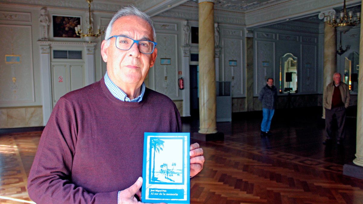 José Miguel Polo fue futbolista profesional y ahora es un escritor vocacional que se ha ido forjando a sí mismo.