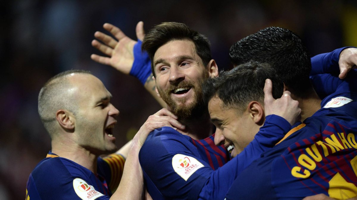 Fiesta blaugrana.