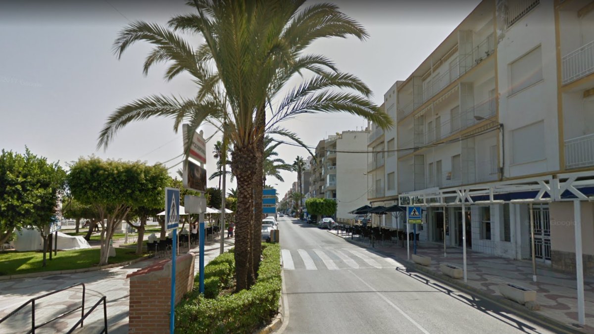 Paseo del Malecón en la zona donde está prevista la construcción del hotel de cuatro estrellas.