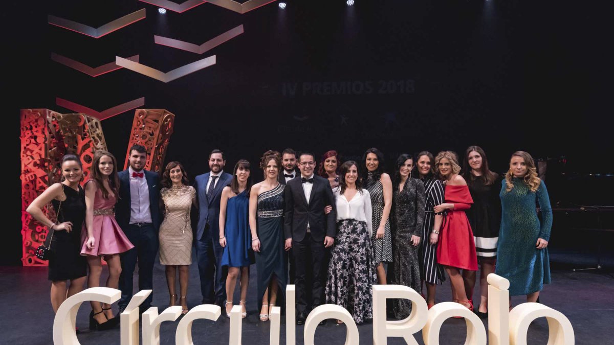 Gala donde Alberto Cerezuela comparte escenario con el equipo de Círculo Rojo.