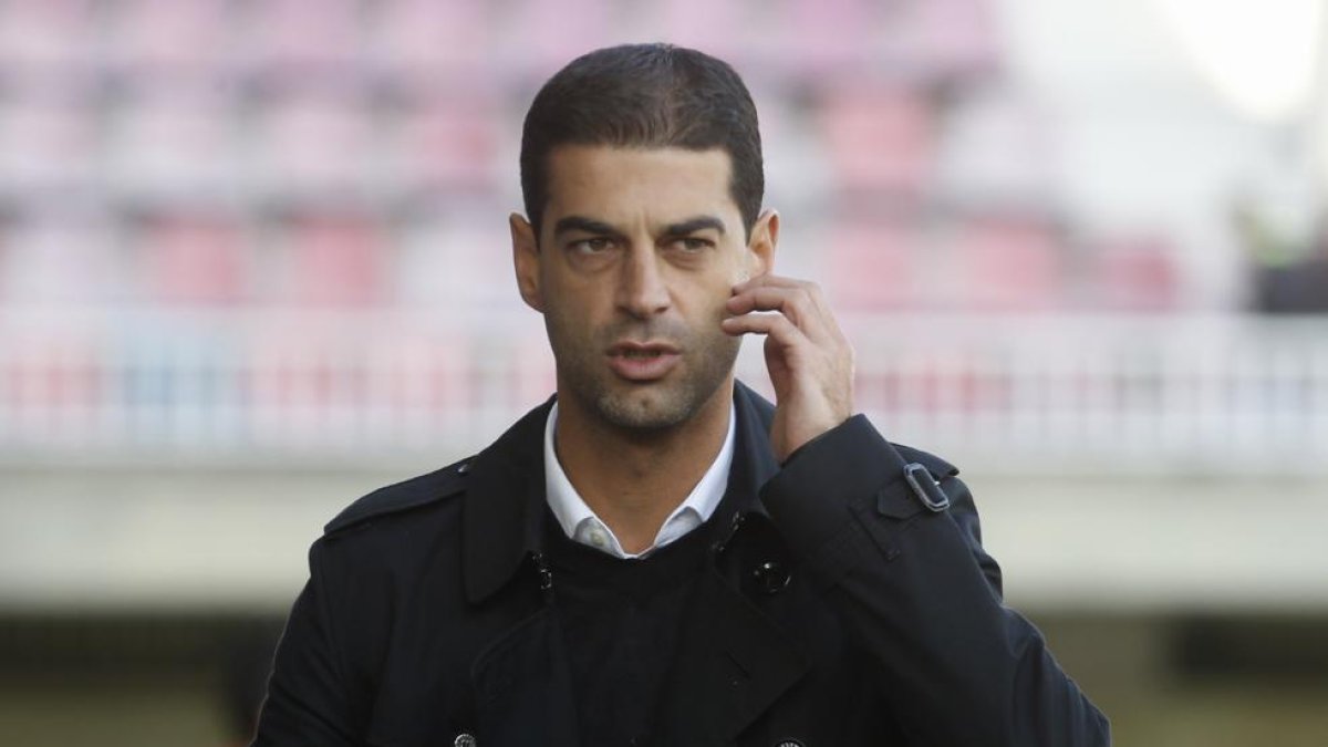 Gerard, entrenador del Barça B.