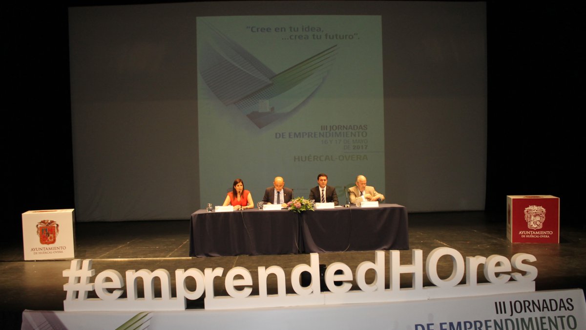 Jornadas de emprendimiento celebradas en Huércal en 2017.