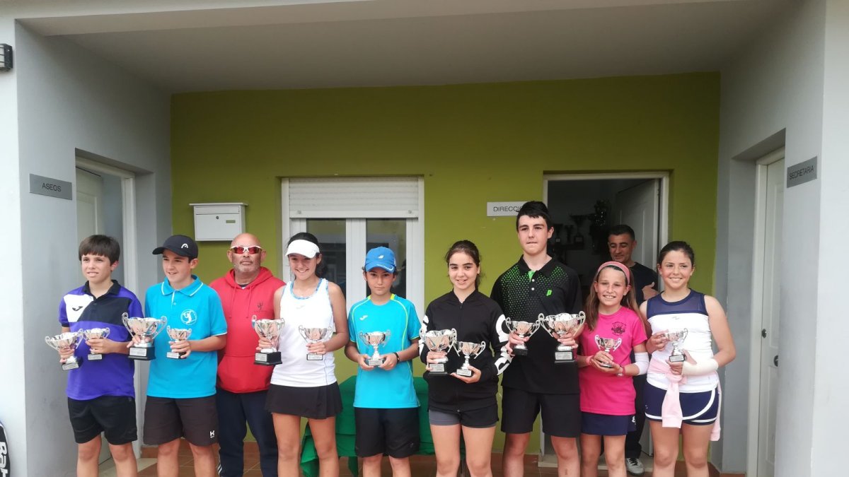 Campeonato Provincial de Tenis alevin.