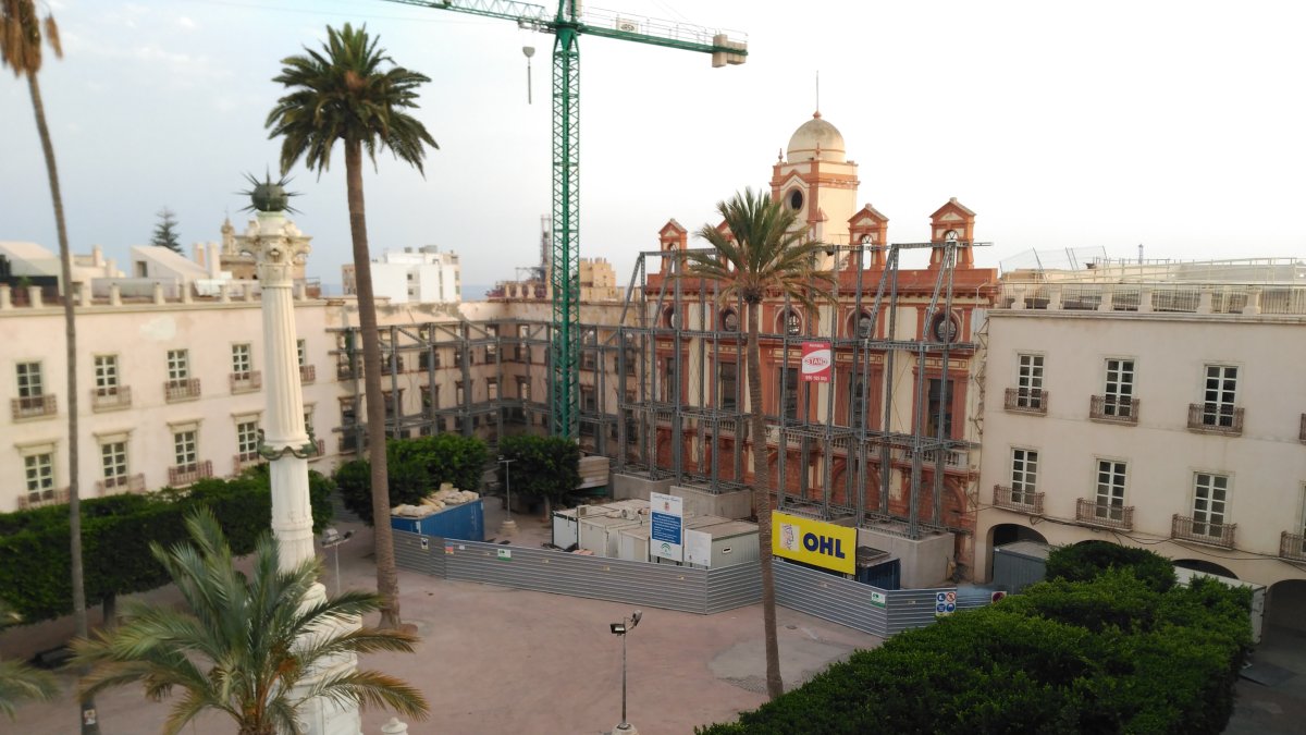 Plaza Vieja de la capital almerienses