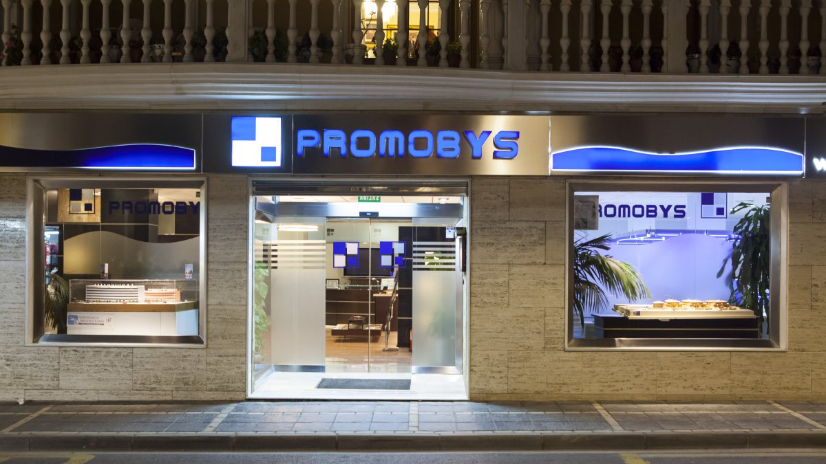 Oficina central de Promobys, ubicada en Tíjola.