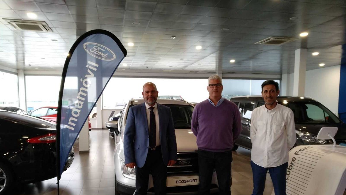 Óliver González, Ismael Torres y Juan Ibáñez.