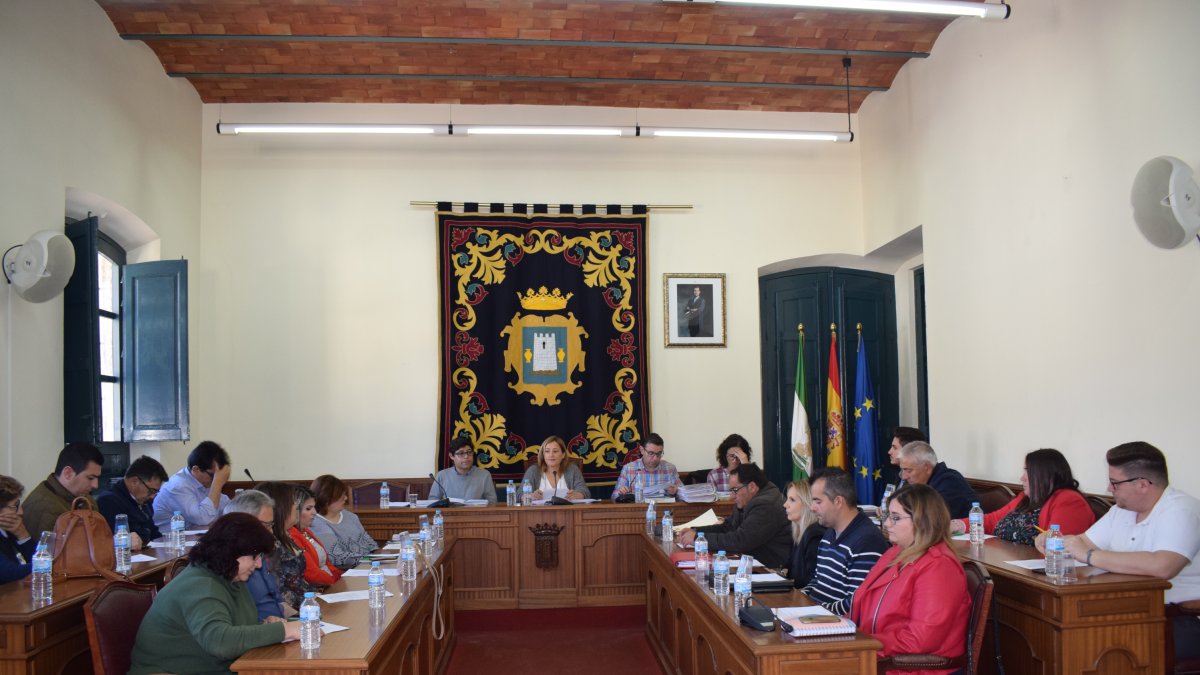 Imagen del Pleno celebrado este miércoles en Níjar.
