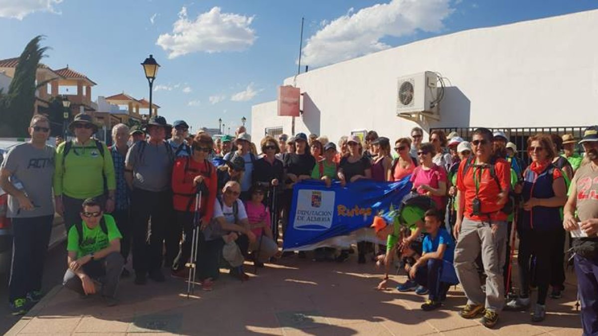 Los senderistas completaron una gran jornada.