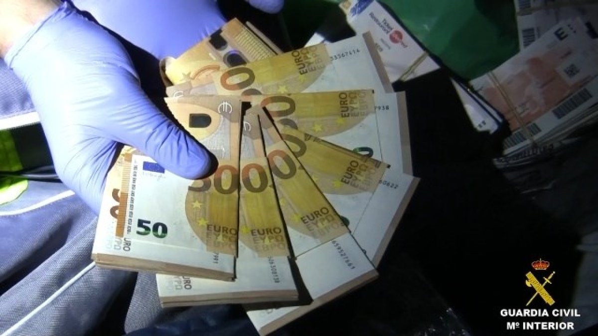 Foto de la operación facilitada por la Guardia Civil.