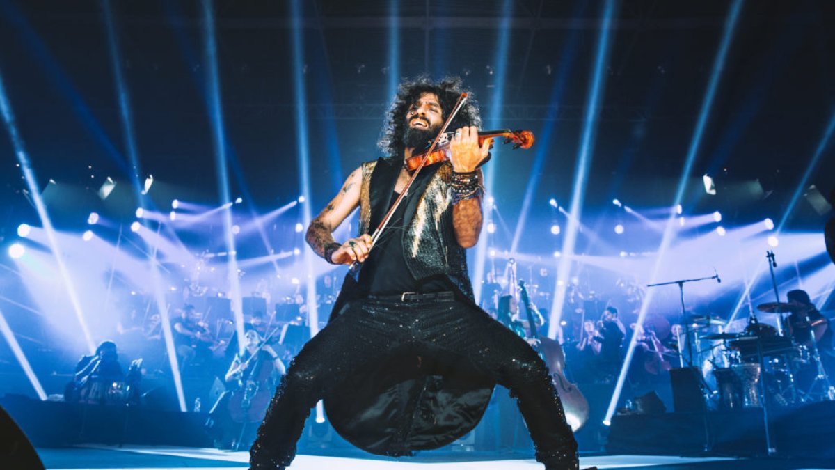 Ara Malikian, durante una de sus actuaciones.