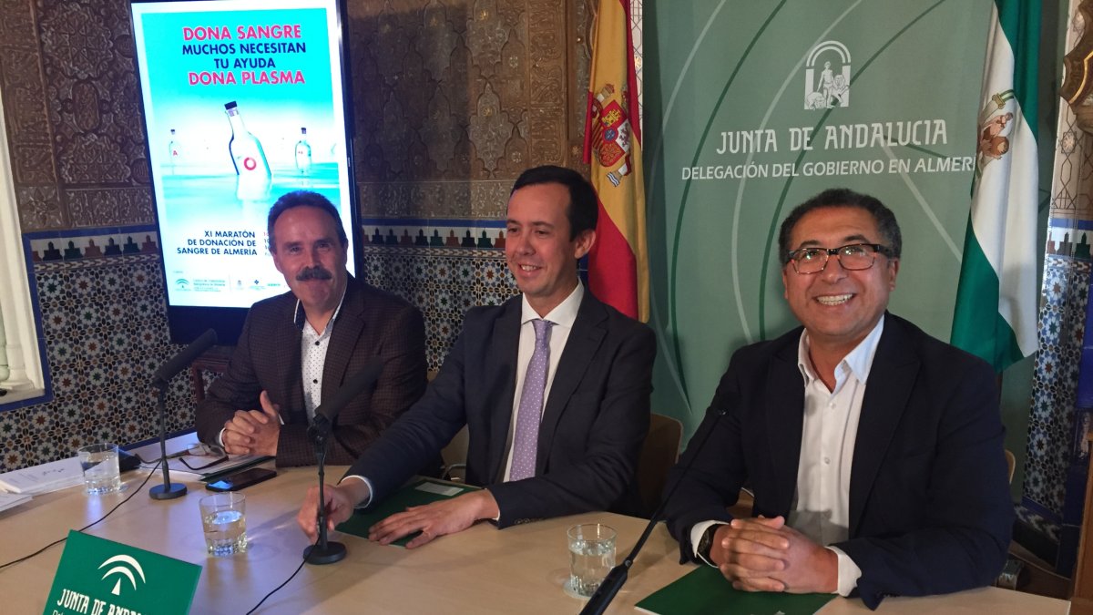 Presentación de la macrocolecta de sangre y plasma que tendrá lugar este jueves.