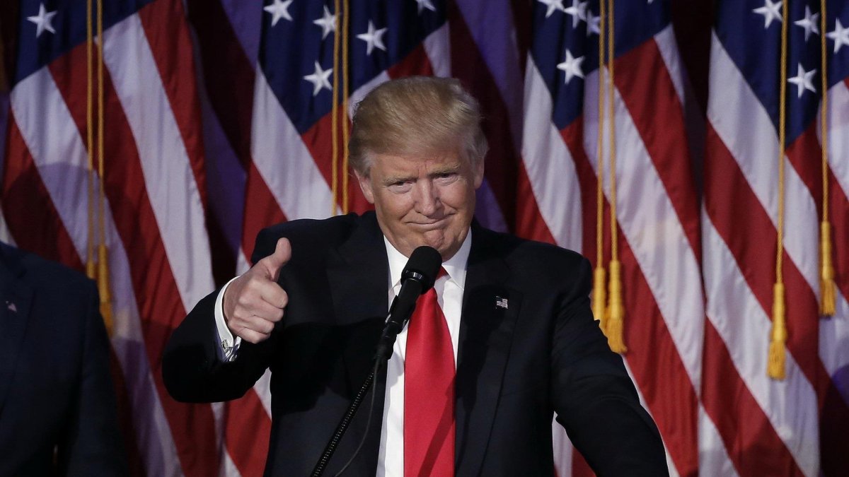 Donald Trump, presidente de Estados Unidos.