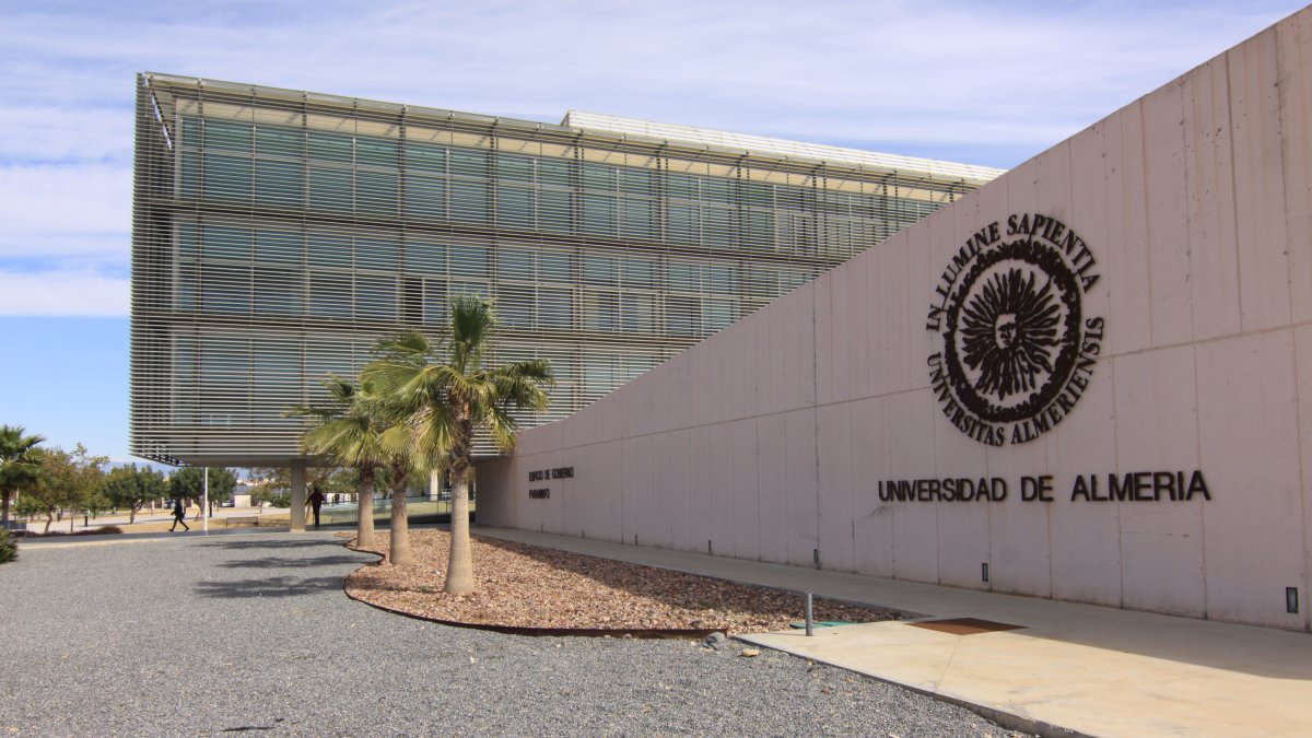 Edificio del rectorado de la Universidad de Almería.