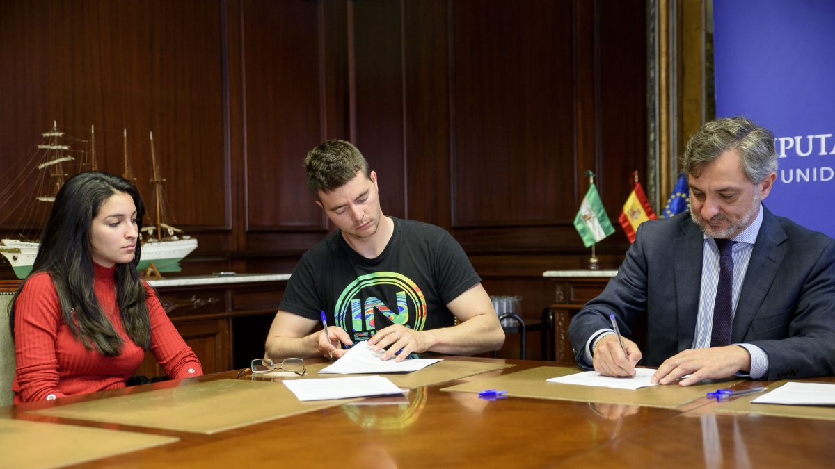 Instante de la firma del contrato de alquiler.