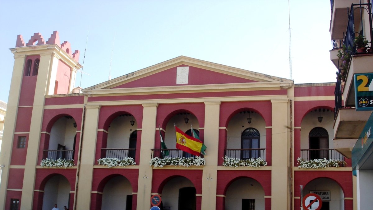 Exterior del Ayuntamiento de Berja.