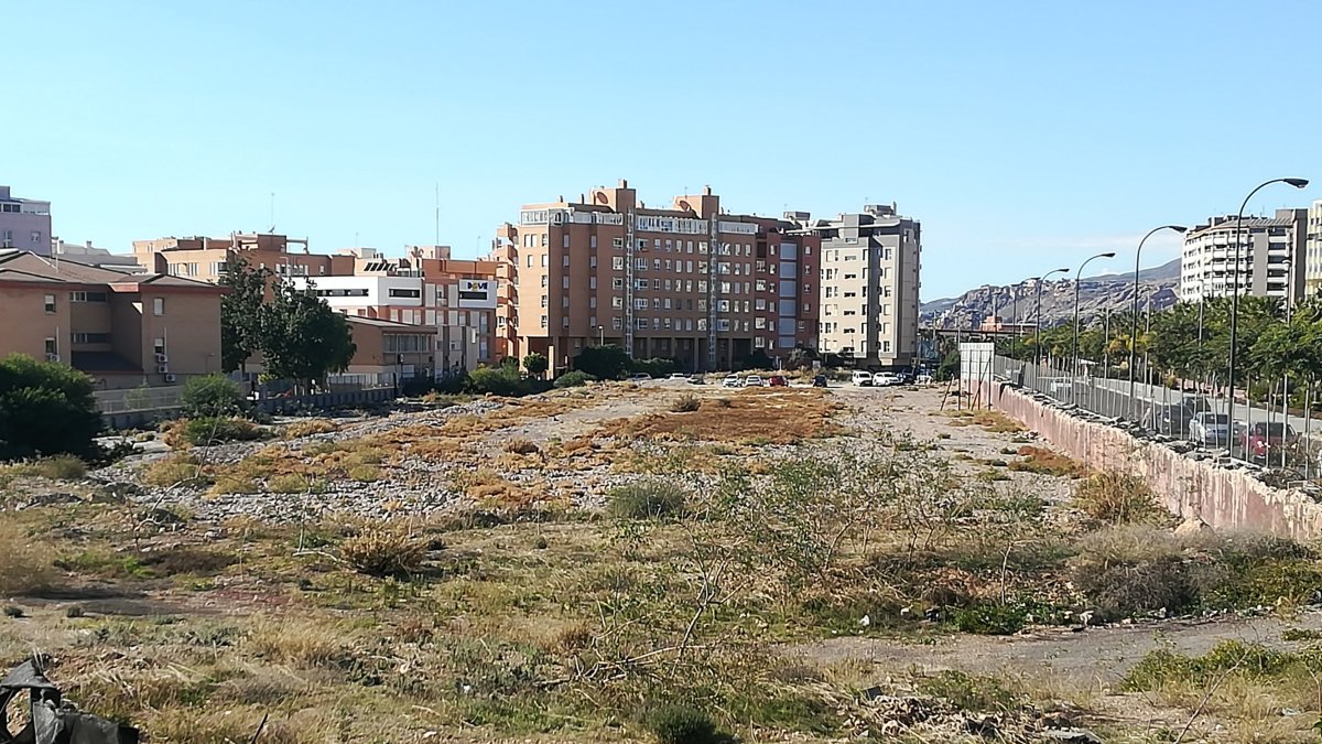 Solar donde se levantaba el antiguo Toblerone