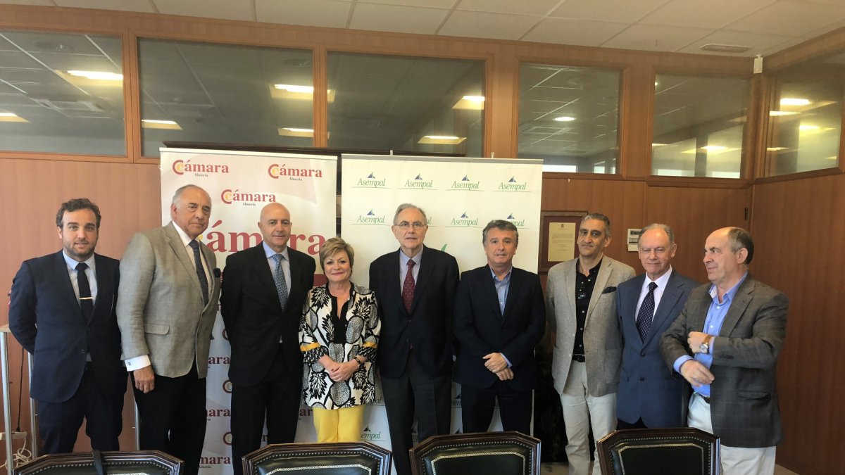 Reunión de los promotores del Aula con los empresarios