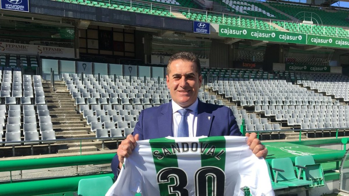 Sandoval está convencido de que salvará al Córdoba.
