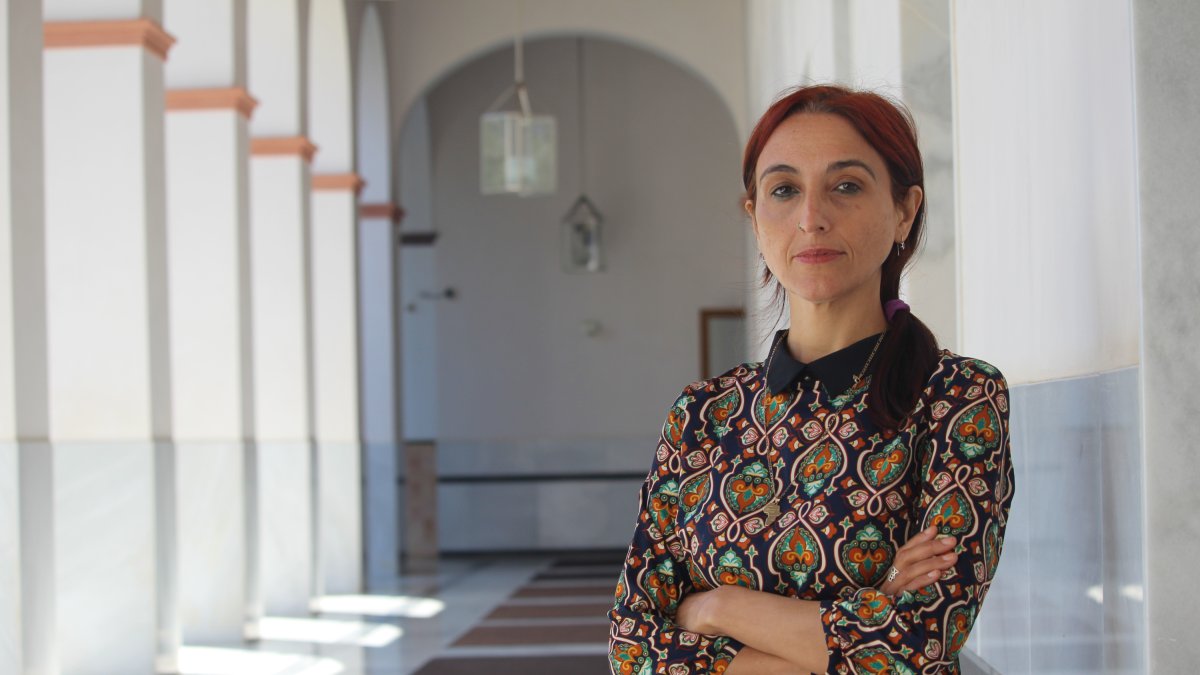 Helena Maleno, fotografiada hace dos semanas en el Parlamento de Andalucía