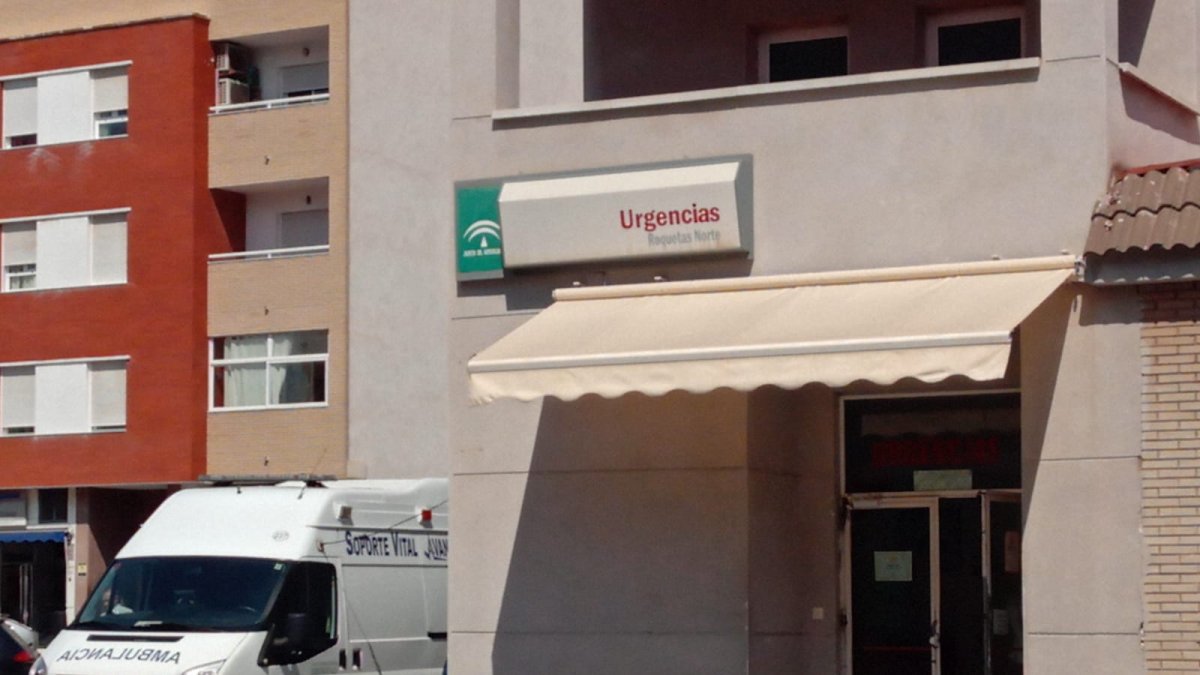 Centro de salud de Roquetas Norte, que sufre una plaga de chinches desde el pasado mes de octubre.