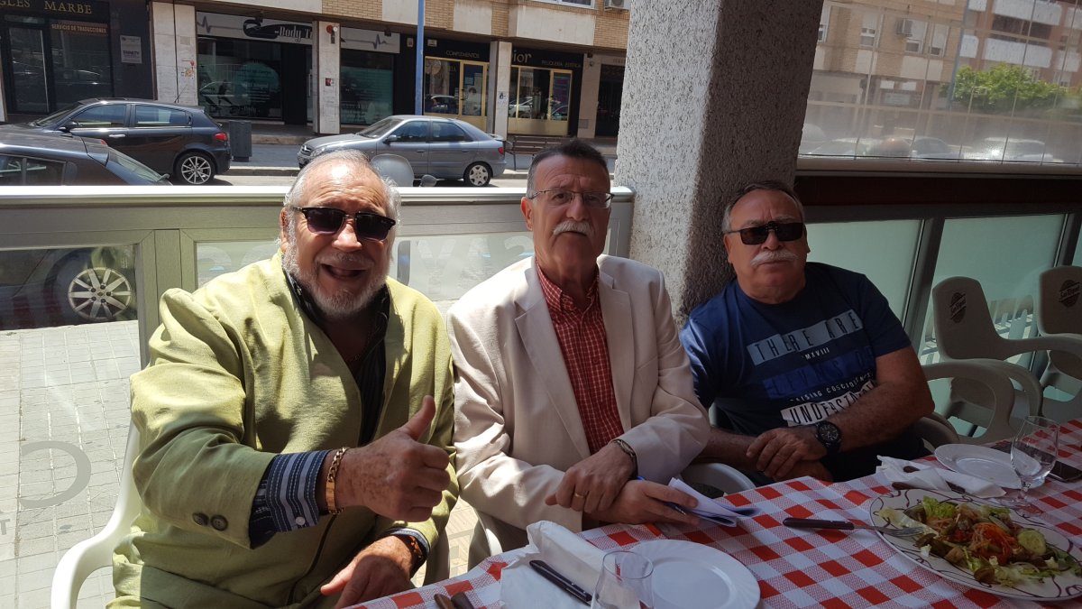 Más de treinta ex boxeadores se reunieron para celebrar las décadas de éxitos del noble arte en Almería.