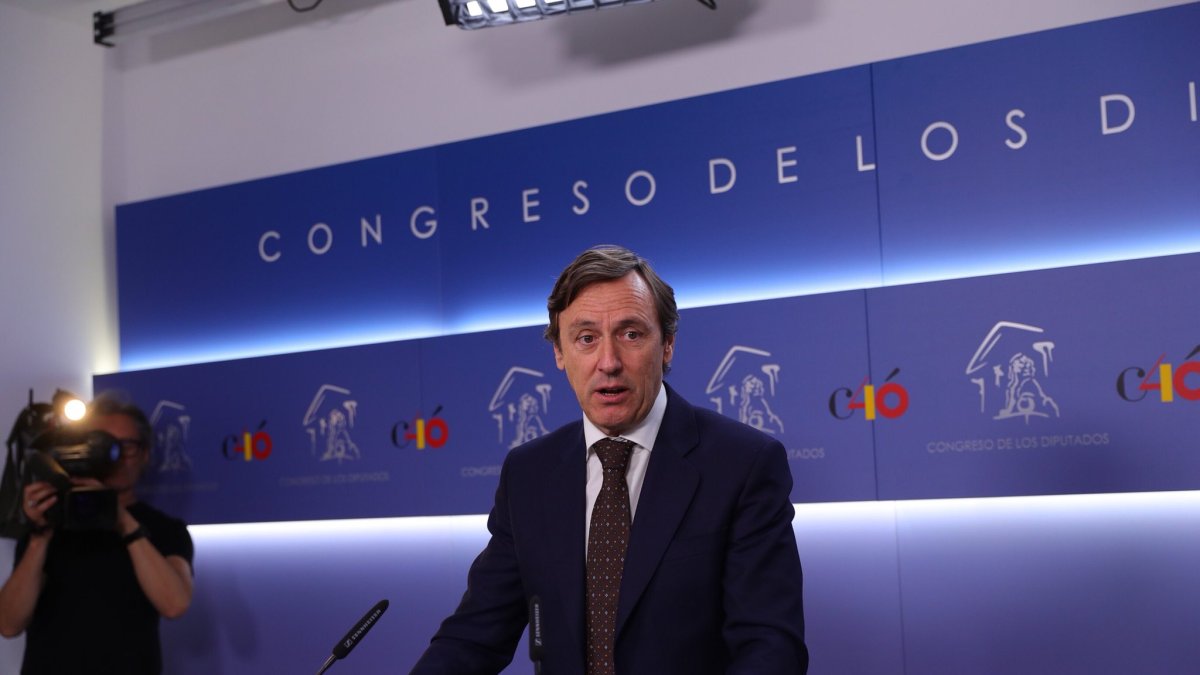 Rafael Hernando, hoy.