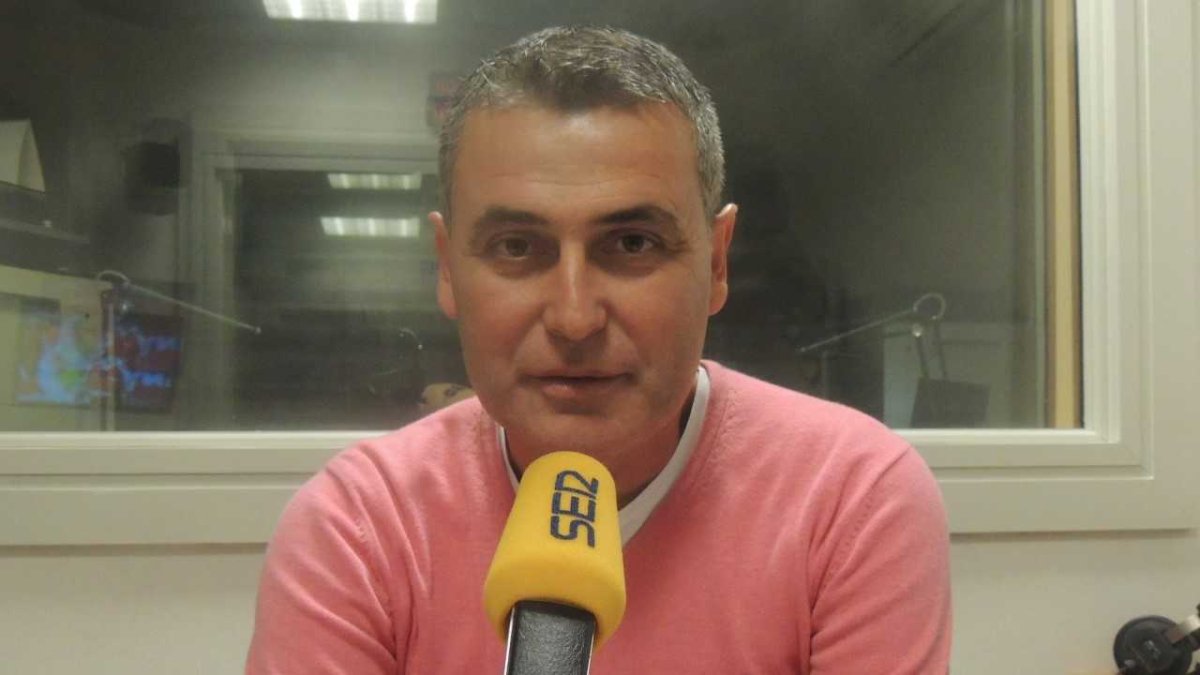 Rafagol en los estudios de la Cadena SER.