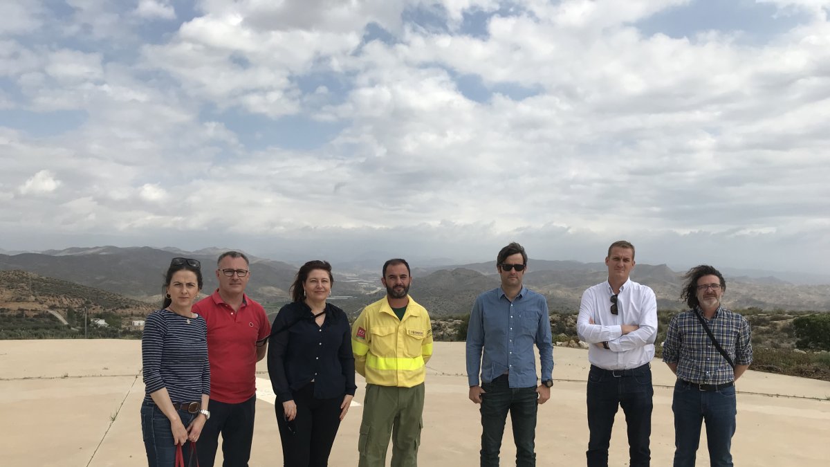 Visita al CEDEFO de Alhama de Almería.