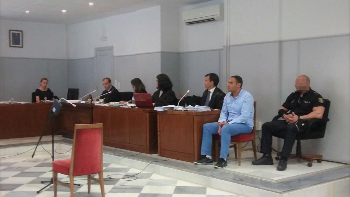 Imagen del juicio que ha comenzado hoy.