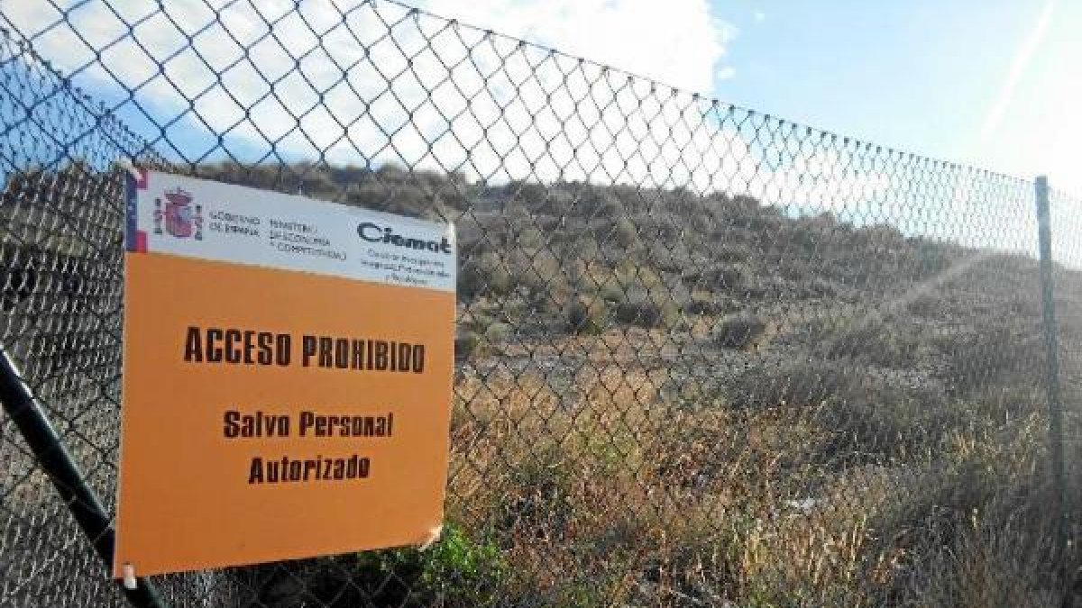 Terreno contaminado en Palomares por la caída de las bombas nucleares de 1966.