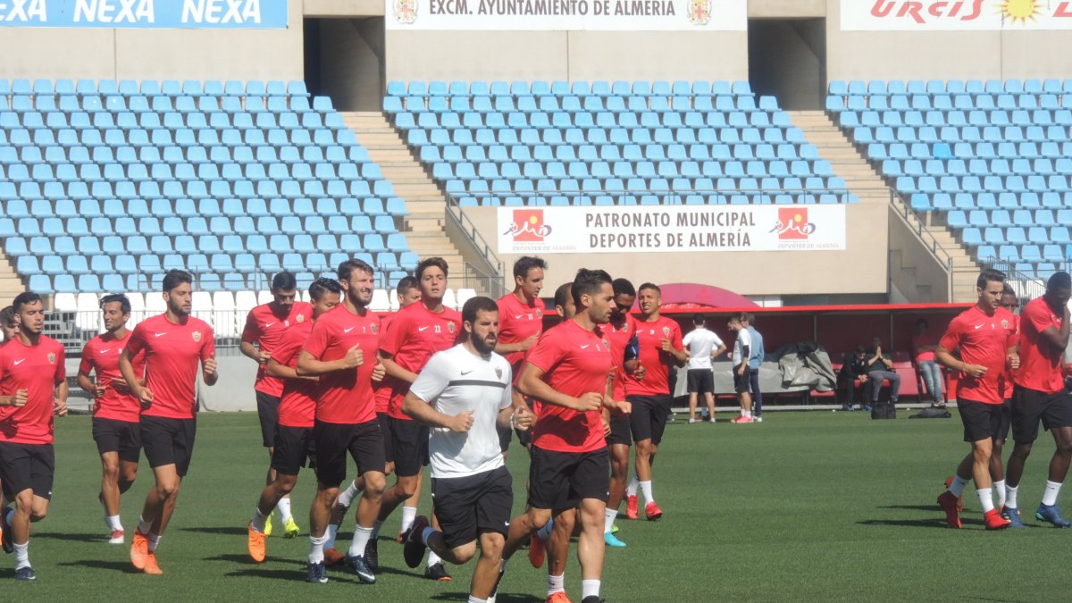 Primera parte del entrenamiento.