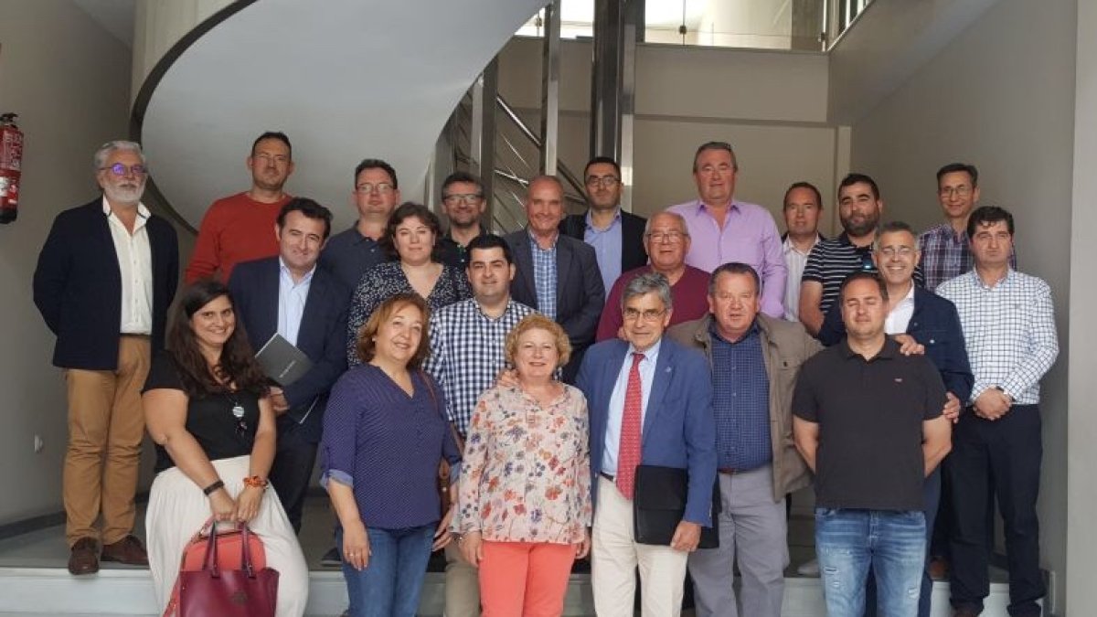 Cita en Macael con el director general de la EOI