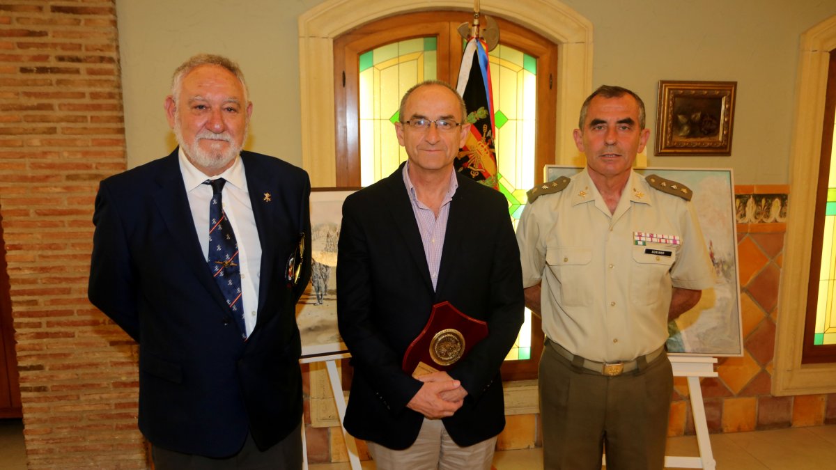 Manuel Montes, Juan Jesús Martín Cabrero y Javier Soriano.