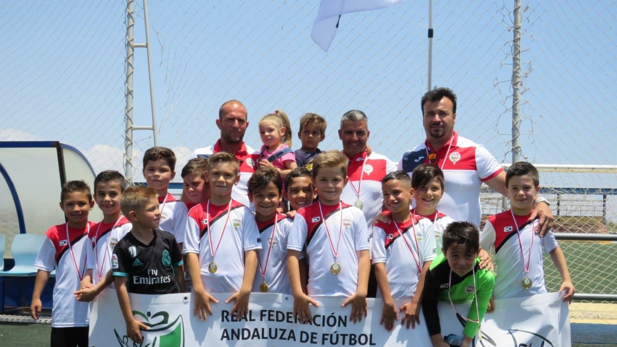 Celebración del título en La Cañada.