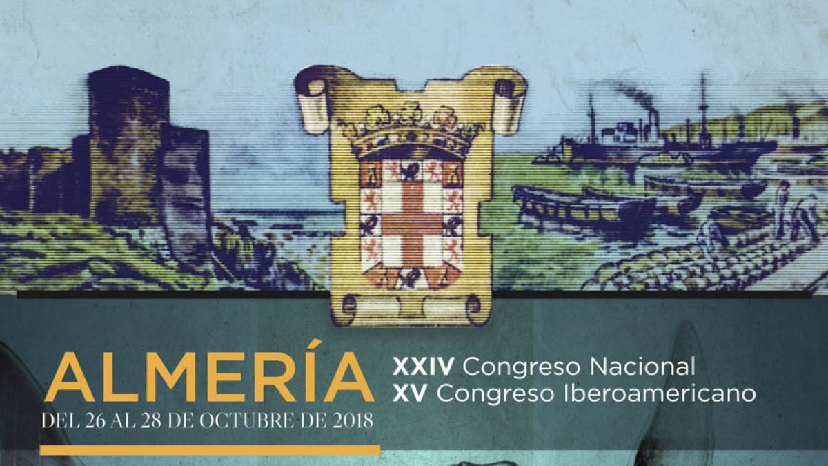 Cartel anunciador del futuro Congreso Nacional de Veterinaria.