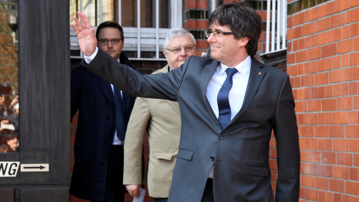 El expresidente catalán, Carles Puigdemont.