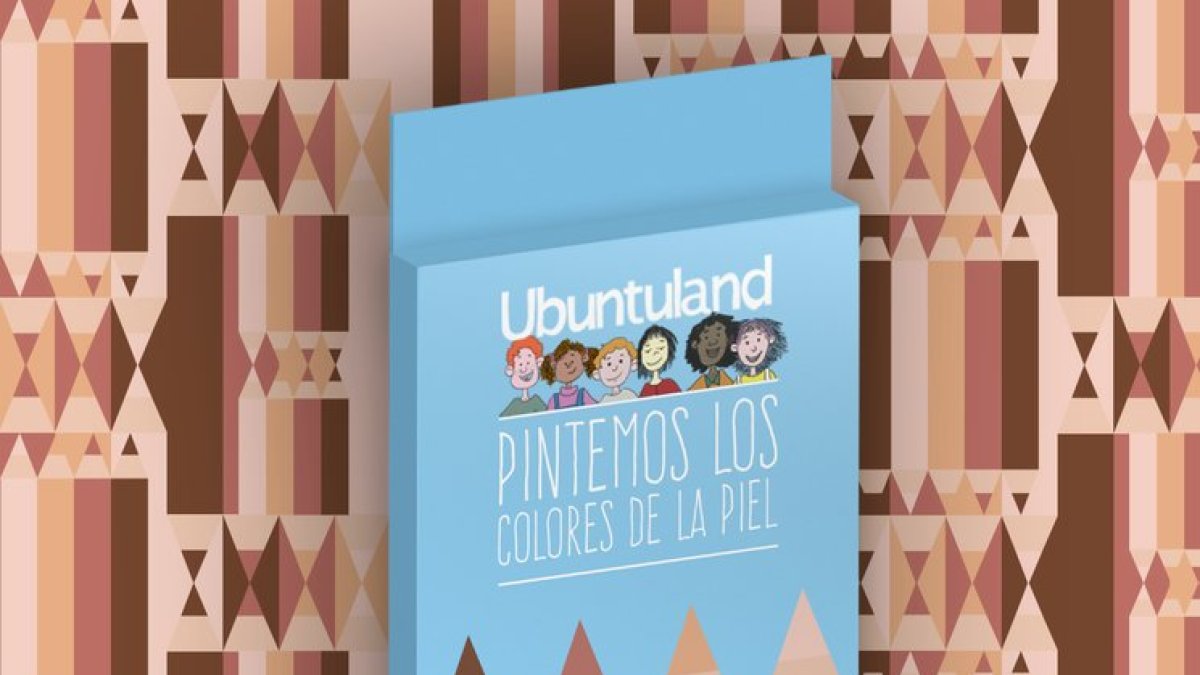 Lápices color carne de Ubuntuland para visibilizar la diversidad.