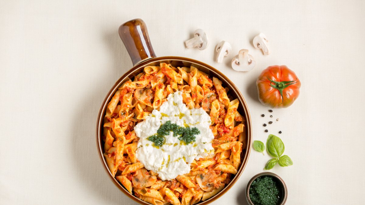 Platos basados en la cocina tradicional italiana.