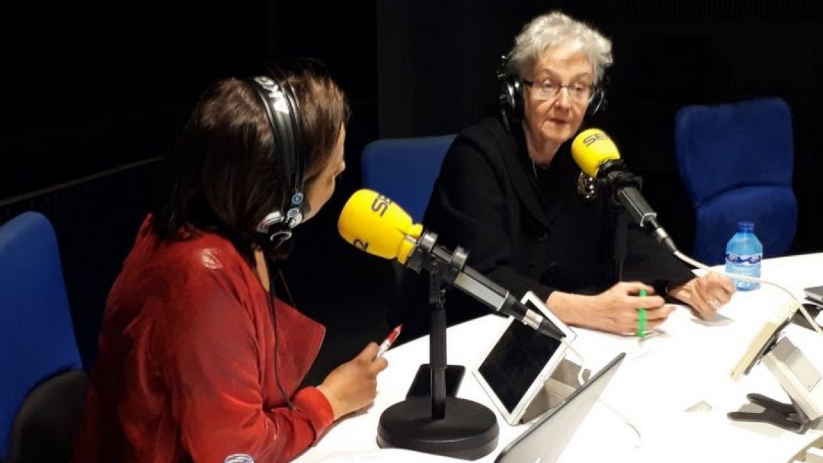 Soledad Gallego-Díaz, entrevistada por Pepa Bueno en la SER.