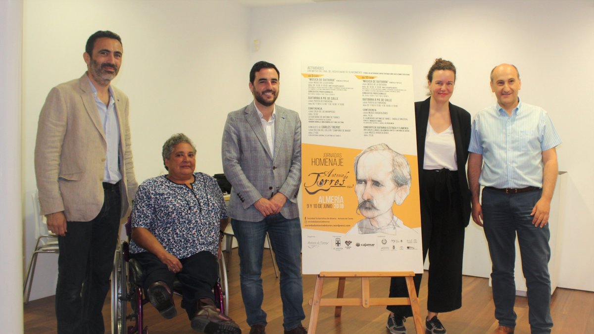 Presentación de las Jornadas en el Museo de la Guitarra, esta mañana.