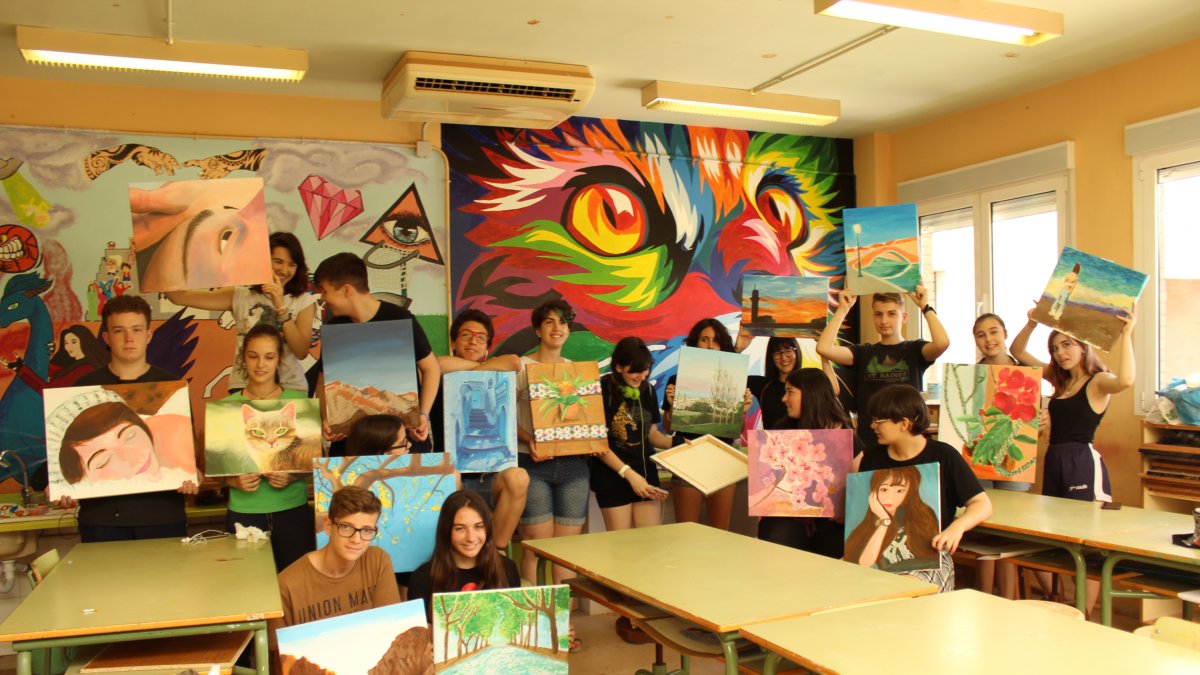 Alumnos y alumnas Programa Profundiza IES Alborán-Manuel Cáliz.