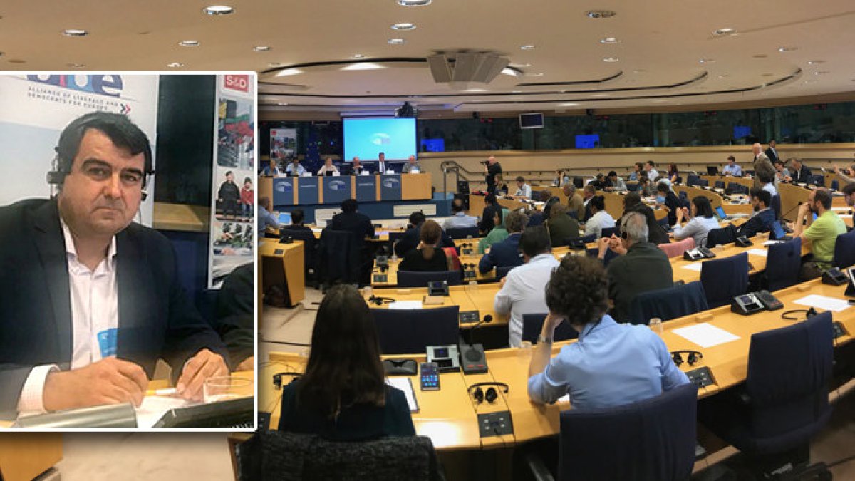 Góngora representó a los agricultores ante el Parlamento Europeo